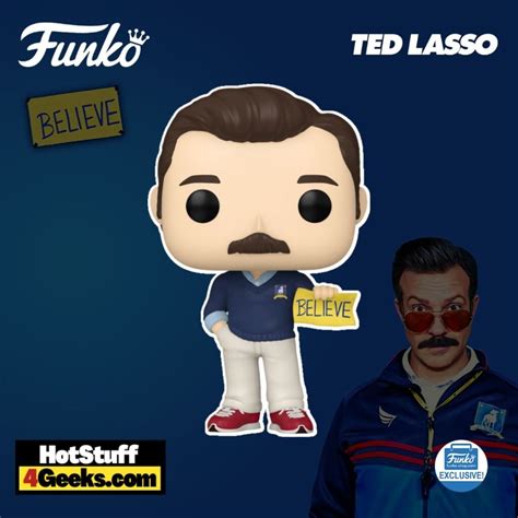 2023 NEW Ted Lasso with Believe Sign Funko Pop! Exclusive