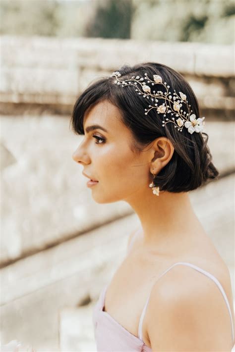 Wedding Hair Accessories For Short Hair - With 87 Accessories To Choose in 2021 | Short hair ...