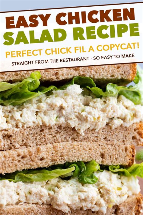 Copycat Chick-Fil-A Chicken Salad - The Chunky Chef