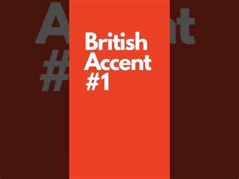 British Accent Quiz (part 2) - YouTube