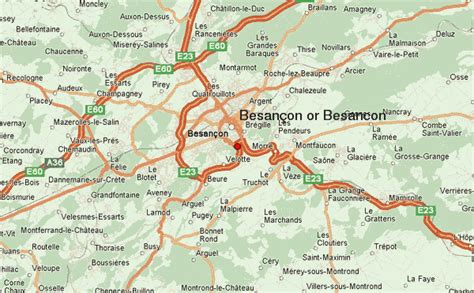 Besancon tourist guide - France map - Plans and maps of Besancon