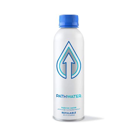 PATHWATER Purified pH Balanced Bottled Water â€“ Eco-Friendly BPA-Free ...