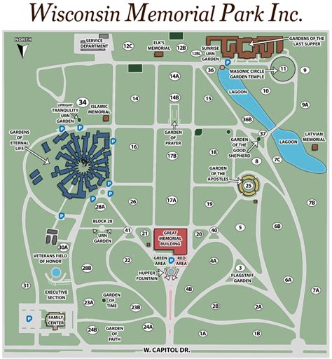 Wisconsin Memorial Park in Brookfield, Wisconsin - Find a Grave Cemetery