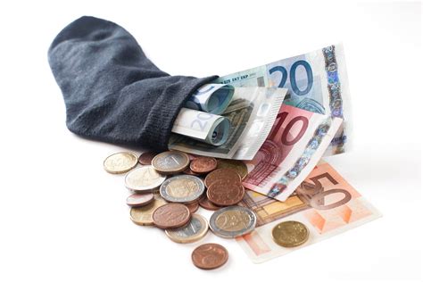 Money in sock - euro Free Photo Download | FreeImages