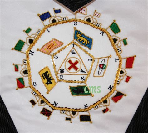 Scottish Rite 32nd Degree Apron V - Masonic Supply Shop