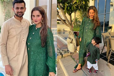 Sania Mirza Celebrates Eid in Dubai with Husband Shoaib Malik and Son ...