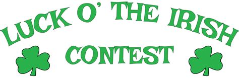 Luck O' The Irish Contest