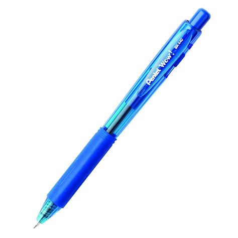 Pentel WOW! Retractable Ballpoint Blue Pen, Medium 1.0 mm | Grand & Toy