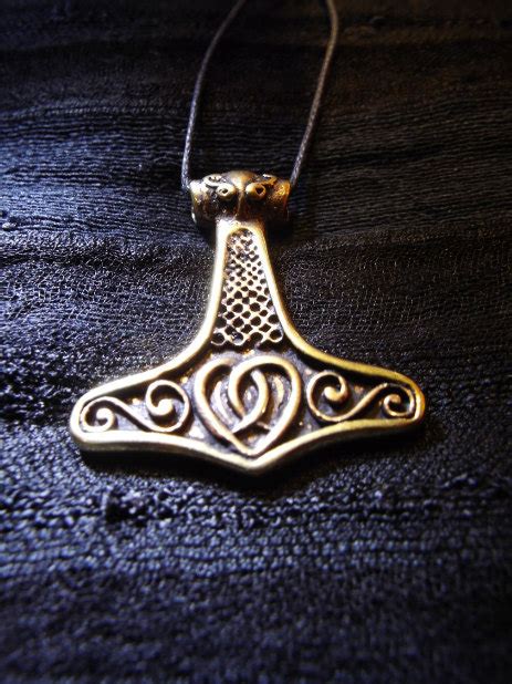 Copper Thor's Hammer Pendant