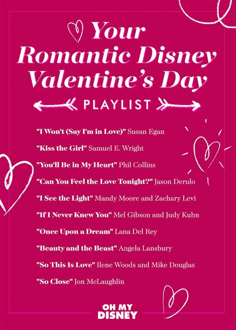 Disney valentine s day playlist – Artofit