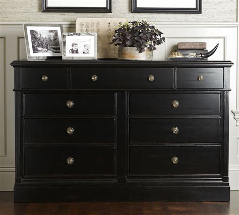 Bedside Tables, Dressers & Nightstands | Pottery Barn Extra Wide Dresser, Large Dresser ...