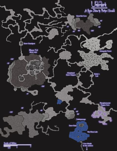 Underdark Map | Fantasy city map, Dnd world map, Dungeon maps