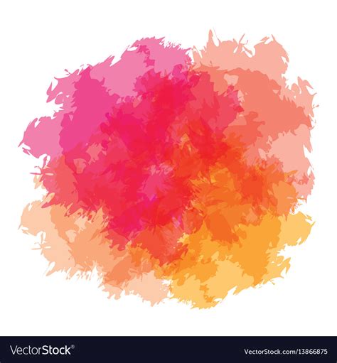 Colors watercolor art paint Royalty Free Vector Image