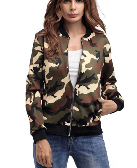 Details more than 142 camouflage bomber jacket womens - jtcvietnam.edu.vn