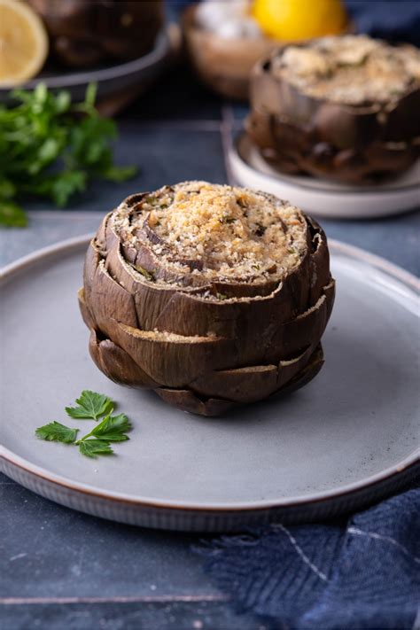 The BEST Stuffed Artichokes Recipe (Prepped In Just 10 Minutes)