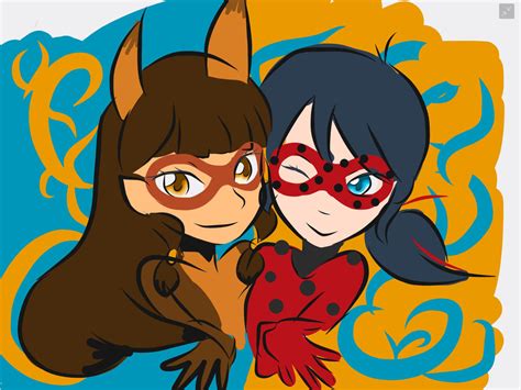 Volpina and ladybug by harmonic-tune on DeviantArt