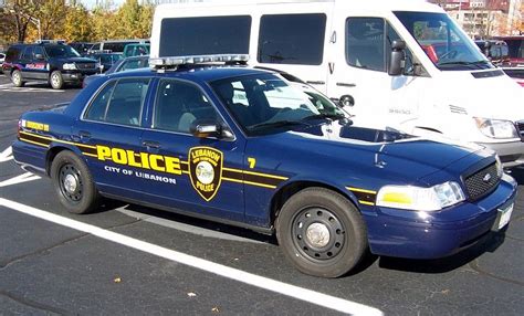 Lebanon Police 2007 Ford Crown Victoria | Police cars, Us police car, Police patrol