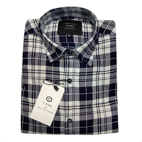 Mens Black And White Check Shirt Gender: Male at Best Price in Mumbai | S. K. Fashion