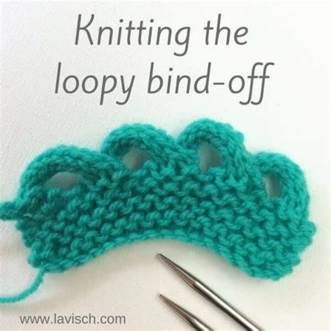 Knitting - The Loopy Bind Off. | Knitting and Crochet Forum