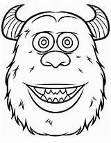 Sully From Monsters Ink Coloring Pages sketch template