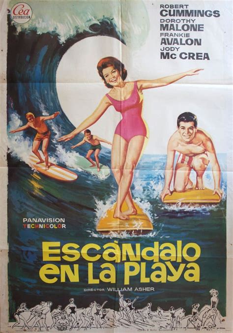 Beach Party original Movie Poster - Etsy