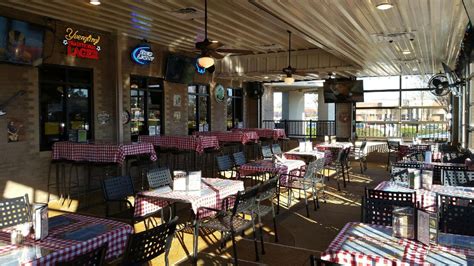 Huey's added a year-round patio at its 1771 N. Germantown Parkway location that can accommodate ...