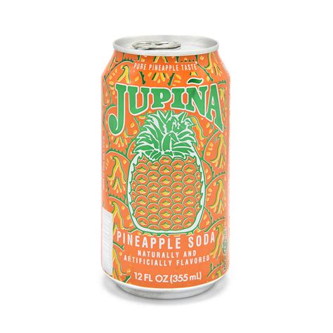 Jupina - Pineapple Soda Nutritional Information | BevChart