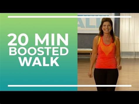 20 Minute Boosted Walk | Walk at Home - YouTube | Workout at work ...