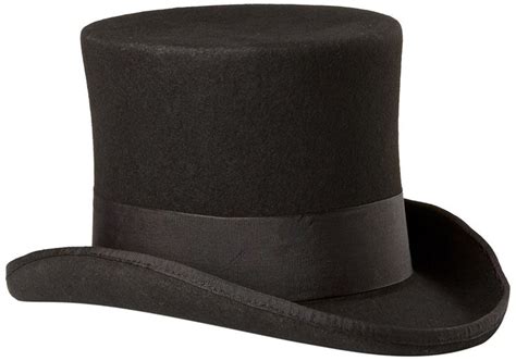 Scala Men's Wool Felt Top Hat | Hats for men, Steampunk top hat, Top hat