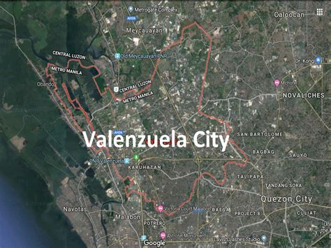 Valenzuela Philippines Map