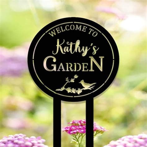 Garden Metal Art - Etsy