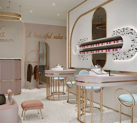 Beauty saloon design on Behance