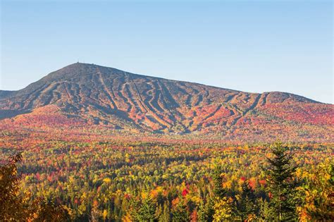 Sugarloaf in the fall, Oct 2016 | Natural landmarks, Landmarks, Maine