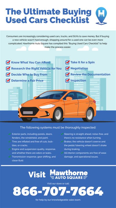 Checklist for Buying Used Cars: Download Our FREE Checklist