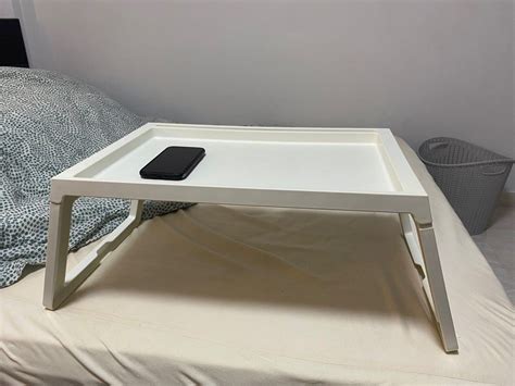 Bed Foldable Table, Furniture & Home Living, Furniture, Tables & Sets on Carousell