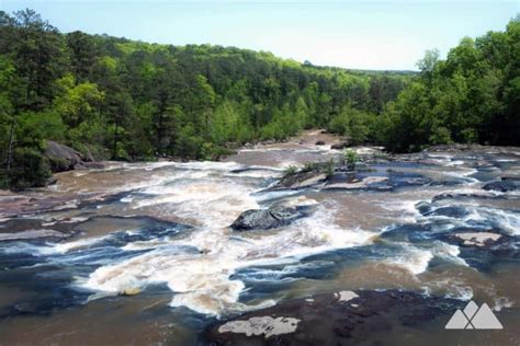 High Falls State Park: hiking the Falls Trail