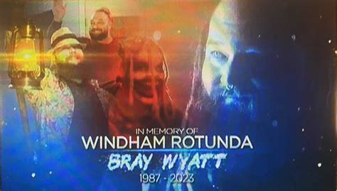 Former WWE Champion & WWE Universal Champion Windham Rotunda aka Bray Wyatt, The Fiend & Husky ...