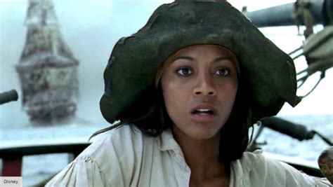 Zoe Saldana is “happy” she never returned to Pirates of the Caribbean