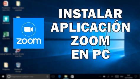 Tutorial para instalar Zoom en Windows-Descargar Zoom en Pc - YouTube