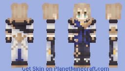 albedo - genshin impact Minecraft Skin