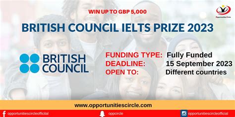 British Council IELTS Prize 2023 | Win up to GBP 5,000 - Opportunities ...