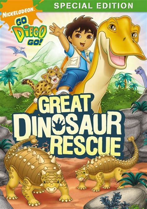 Go Diego Go!: The Great Dinosaur Rescue (DVD 2005) | DVD Empire