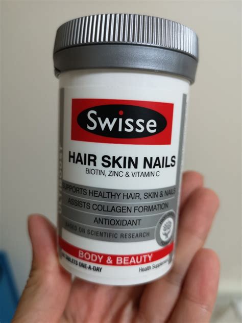 Swisse hair skin nails vitamin, Beauty & Personal Care, Hands & Nails ...