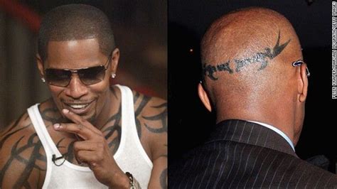 jamie foxx tattoo on back of head - vansauthenticloprowhite