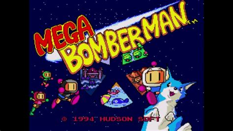 Sega Mega Drive Mega Bomberman (Bomberman '94) 1994 Gameplay - YouTube