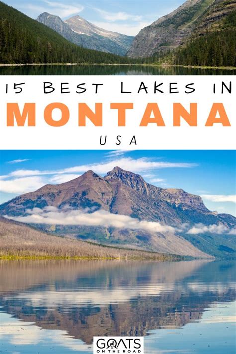 15 Beautiful Lakes to Visit in Montana - Goats On The Road