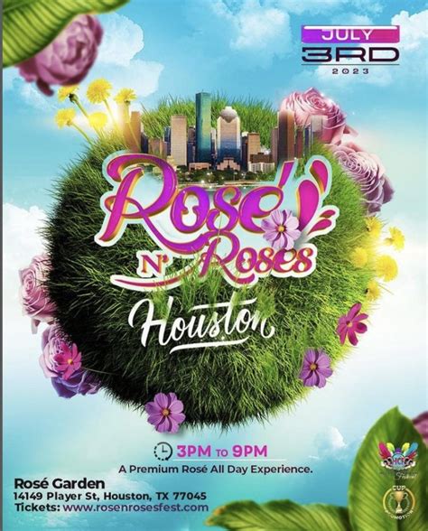 Rosé N' Roses - Jul 3, 2023 | FETE LIST, Soca Events