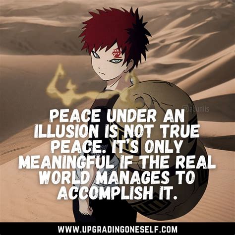 gaara Quotes (1) - Upgrading Oneself