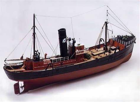 Caldercraft Milford Star - Side Trawler 1:48 Scale RC Radio Control Model Boat Kit Cornwall ...