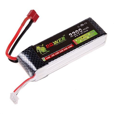 Lipo Battery 2200mAh 11.1V 3S Long - Udvabony.com - Electronics ...